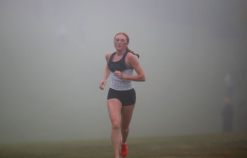 Kimball/White Lake’s Autumn Baker, Mitchell Christian’s Silas Holdeman claim titles at Region 3B cross-country meet 